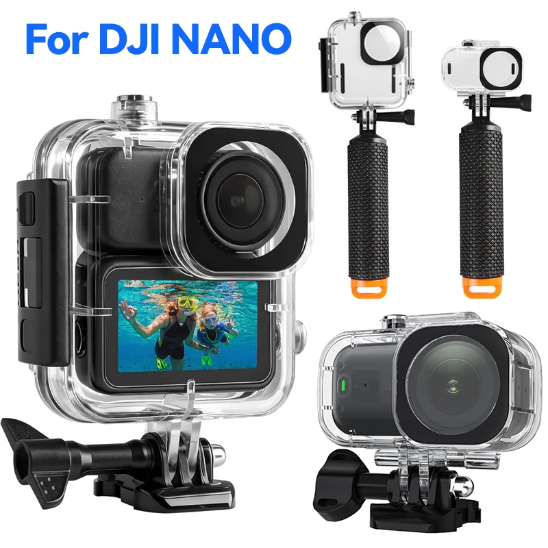Drone Gimbal Case - เคสป้องกันสำหรับดำน้ำใต้น้ำสำหรับกล้อง DJI Osmo Nano อุปกรณ์เสริมสำหรับดำน้ำตื้น เล่นเซิร์ฟ