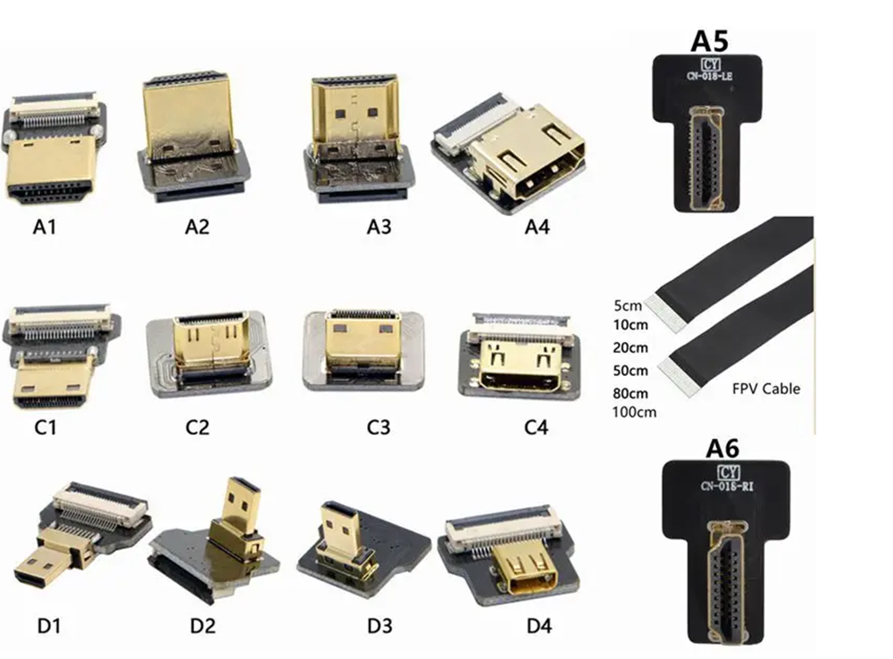 สายเคเบิลริบบิ้น FFC แบบแบนยืด - Drone Gimbal Ribbon Cable บทวิจารณ์และราคา