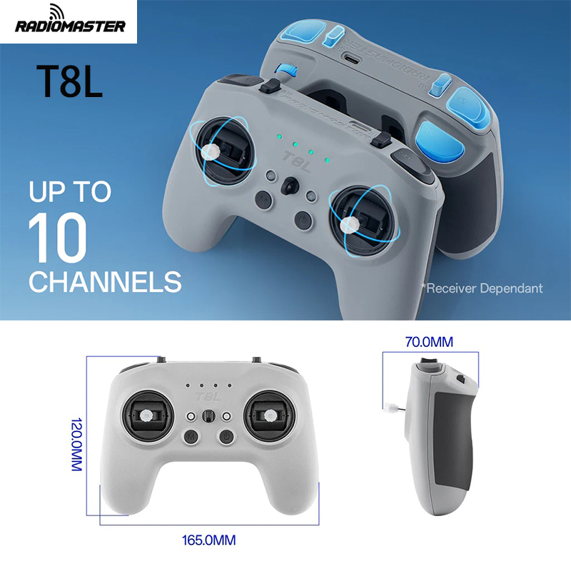 วิทยุควบคุม RadioMaster T8L รุ - Drone Gimbal Controller บทวิจารณ์และราคา