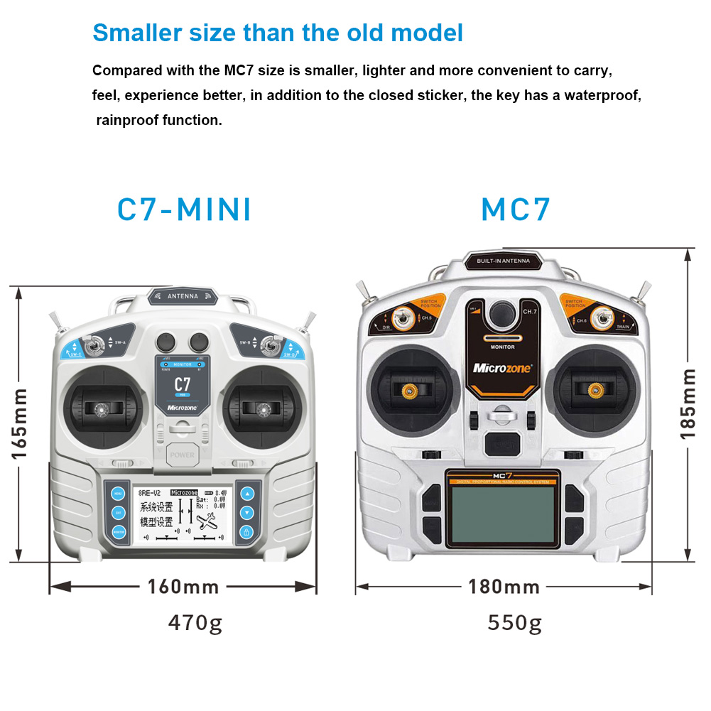 MicroZone MC7 Controller C7 เค - Drone Gimbal Controller บทวิจารณ์และราคา