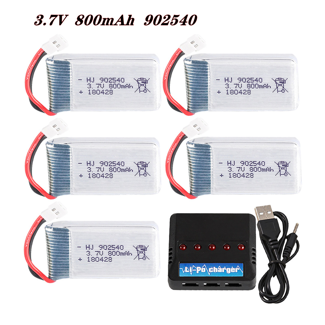 3.7V 800mAh 902540 25C แบตเตอร - Drone Gimbal Controller บทวิจารณ์และราคา